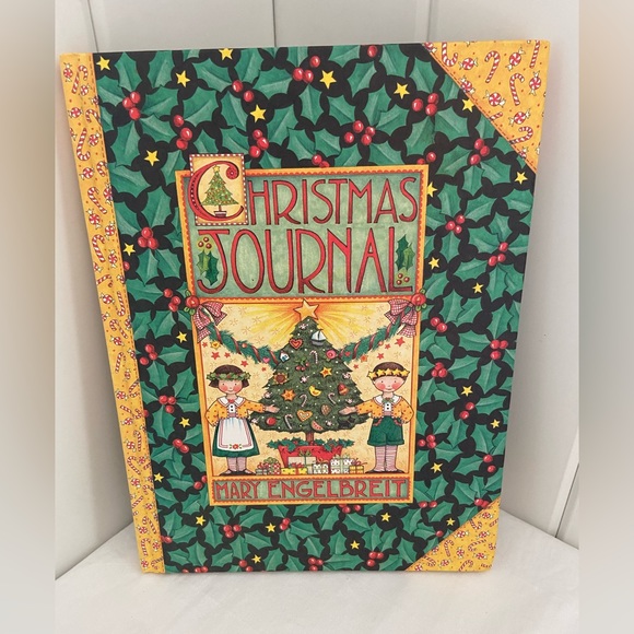 Christmas Journal Mary Engelbreit theme HC BOOK LOT Holiday organizer Quote - Picture 3 of 16
